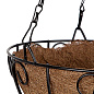 Подвесное кашпо с декором, 25 см, с кокосовой корзиной Palisad 69005