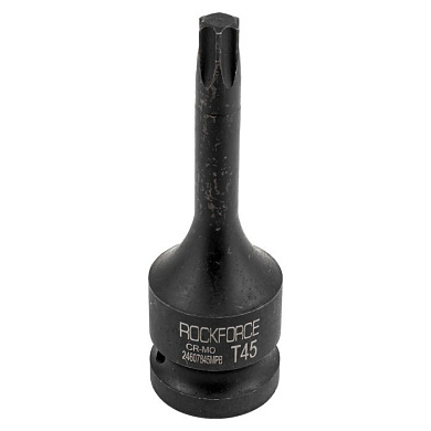 Головка-бита TORX ударная T45, 1/2" RockForce RF-24607845MPB