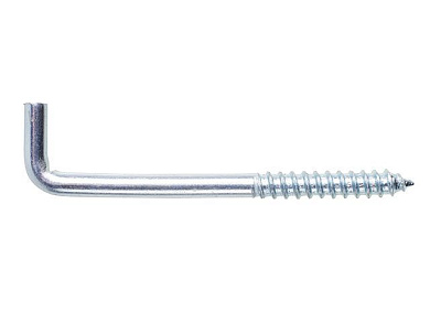 Крючок 8.0х100 мм Г-образный, цинк, 10 шт в пласт. конт. Starfix SMP2-61096-10