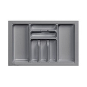 Лоток для столовых приборов 700 BASIC 640*430, серый AKS 114055