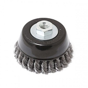 Кордщетка чашеобразная стальная витая для УШМ RockForce