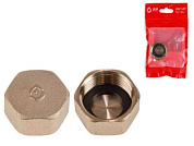 Заглушка 3/4" вн. с прокладкой, инд. упак. AV Engineering AVE310003