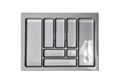 Вкладыш 70/490 шуфлядный пластиковый COMFORT металлик (635*490) PL 13437