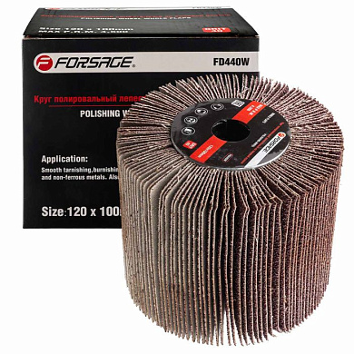 Насадка шлифовальная 120х100мм Grit 40 Forsage F-FD440W