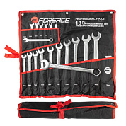 Набор комбинированных ключей 18 пр. Forsage F-5181P