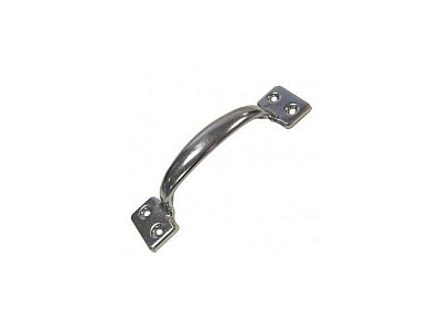 Ручка-скоба 40 мм цельнотянутая, белый цинк Starfix SMP-55715-1