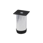 Опора меб. мет. d50 h100 с регул. хром AKS 56856