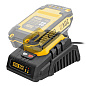 Устройство зарядное для аккумуляторов BCH-20-2.0, Li-Ion, 20 В, 2,0 А Denzel 28456