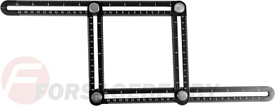 Линейка-шаблон для разметки 250х120 мм Al Yato YT-70880