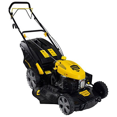 Газонокосилка, 4,5кВт., привод,травосбор. 65л., шир.захвата 530мм,25-75мм, 4 в 1 Champion LM5345