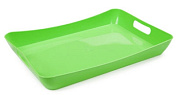 Поднос Funny, цвет салатный, 422х282х52 мм BEROSSI ИК 19838000