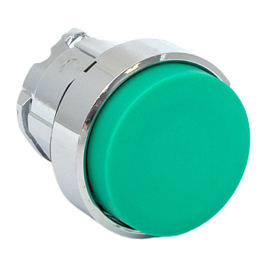 Исполнительный механизм кнопки XB4 зеленый выпирающая возвратный без фиксации, без подсветки EKF PROxima XB4BL-G