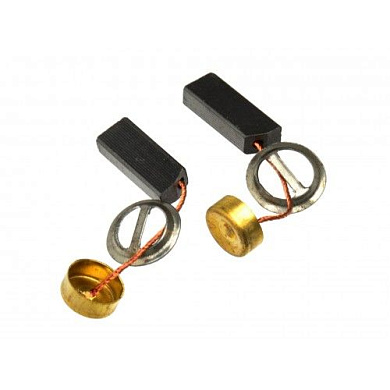 Электроугольная щетка 5х8х20 мм поводок, пятак, 2 шт. Geko G85320