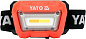 Фонарик налобный для подбора цвета CRI96+, 160lm, 3,7V, 1500mAh, usb, IP65, IK07 Yato YT-08490