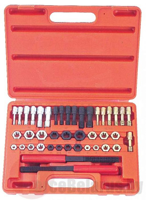 Набор для правки резьбы ММ, UNF, UNC 43 пр. Force 943U1