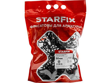 Фиксатор арматуры "Звездочка-50" 6-20, 12 шт в дой-паке Starfix SMD4-93874-12