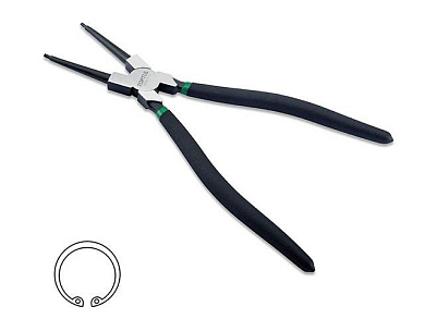 Съемник стопорных колец, прямой 305 мм внутр. Toptul DCAD1212