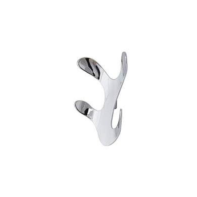 Крючок меб. четырехрожковый мет. KORAL хром AKS 64162