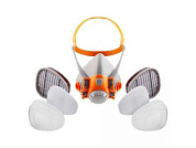 Полумаска 6500 с фильтрами 6510 А1 с предфильтрами и с держателями, комплект, р-р L JETA SAFETY J-SET6500-L