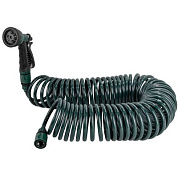 Шланг винтовой садовый с пистолетом-распылителем 15 м WMC TOOLS WMC-TG7106004NEW-15M