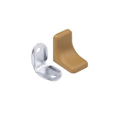 Уголок с металлической основой и пластиковой крышкой бук 03 (уп/100шт) LUNA BY 104121