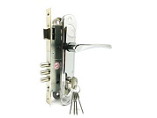 Замок врезной Зенит ЗВ4-85.3, хром ЗЕНИТ БП-00010350