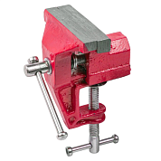 Тиски настольные мини ширина губ 70 мм, захват 35 мм, крепление ''струбцина'' Forsage F-32970