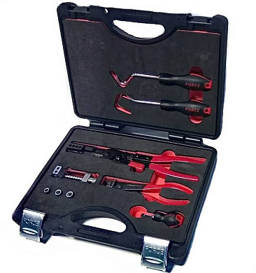 Набор зажимов для снятия/установки хомутов 9 пр. Force 909G9