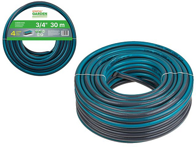 Шланг поливочный 3/4" 30 м, 4 слоя STARTUL GARDEN ST6045-3/4-30