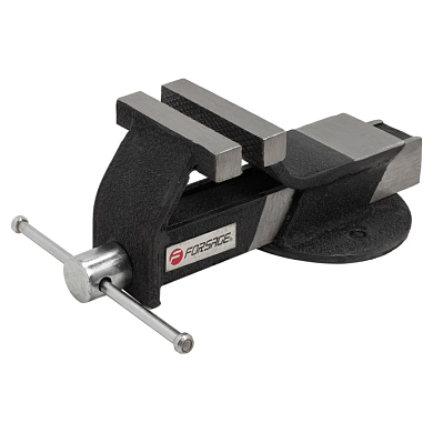 Тиски стальные с наковальней 100 мм Forsage F-6540704