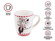 Кружка керамическая, 360 мл., LOVE KITTY-4, PERFECTO LINEA 30-063014