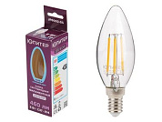 Лампа светодиодная филаментная C37 СВЕЧА 6 Вт E14 4000К ДЕКОР, 60 Вт Юпитер JP6002-05