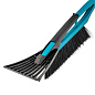 Щетка-сметка для снега со скребком 530 мм, бирюзовая Sparta Россия 552985
