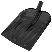 Лопата для уборки снега стальная эмалированная, 330х365 мм, без черенка, Россия Сибртех 61531