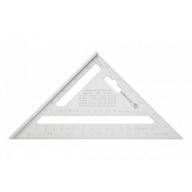 Угольник разметочный алюминиевый 185 мм Hoegert HT4M216
