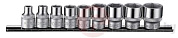 Набор дюймовых 6-гр. головок 9 пр. 3/8'' Force 3098