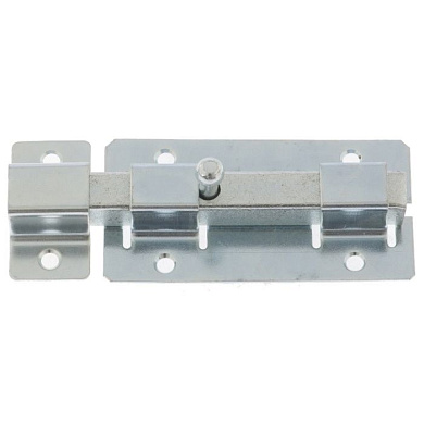 Задвижка дверная ЗД-06, цинк, (Металлист) Россия 91509