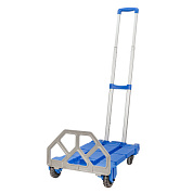 Тележка складная платформенная/для багажа с телескопич. ручкой и набором эластичных шнуров, г/п 200кг Forsage F-L022