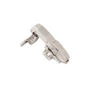 Петля под фальшпанель 90° с доводчиком 45мм h0 clip-on, саморезы, заглушки, AKS PLUS 117003