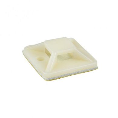 Площадка самоклеящаяся (20х20мм,) белая (100шт,) EKF PROxima plc-20x20