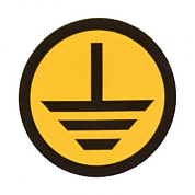 Наклейка "Земля" (d20мм,) EKF PROxima an-1-04