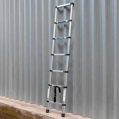 Лестница телескопическая алюм. бытовая 2.0 м 7 ступ. Scheppach Sch-UP200