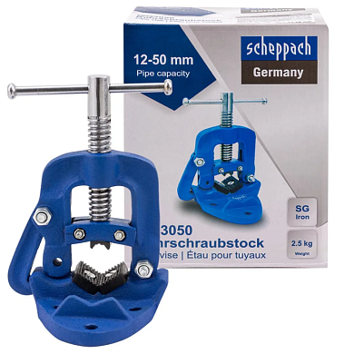 Тиски трубные 12-50 мм Scheppach Sch-WQ3050