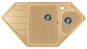 Мойка кухонная из мраморной крошки, песок, E10-21 Gerhans