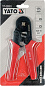 Пресс-клещи для обжима кабеля 0.25-10.0 мм2 Yato YT-23051