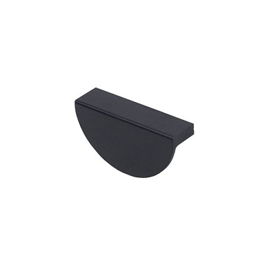 Ручка меб. скоба алюм. FUN 64, черный матовый брашированный AKS 95396