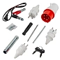 Генератор бензиновый с электрозапуском 25 л, 2300-7000Вт, 15 л.с. RockForce RF-FY8500