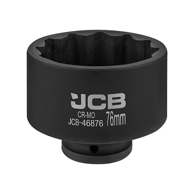 Головка ударная 76 мм 3/4'' 12-гр JCB JCB-46876