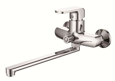 Смеситель для ванны, цинк, хром Ledeme L2244