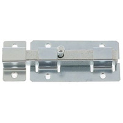 Задвижка дверная ЗД-06, цинк, (Металлист) Россия 91509